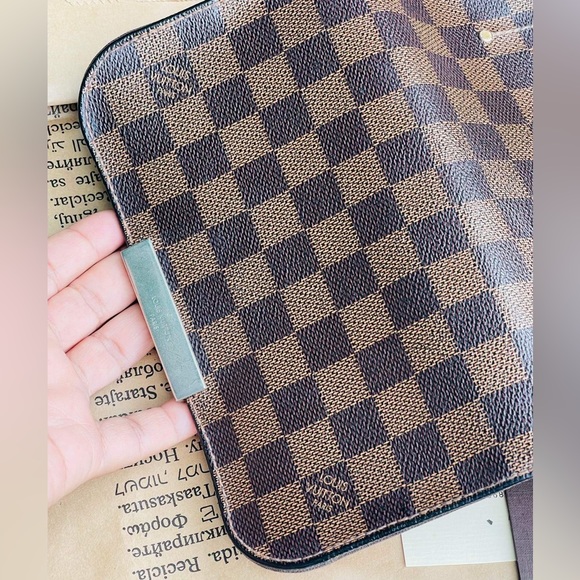 🔥FAVORITE PM Damier Ebene🔥 Auth Louis Vuitton Pochette Favorite Crossbody Bag - Picture 4 of 17